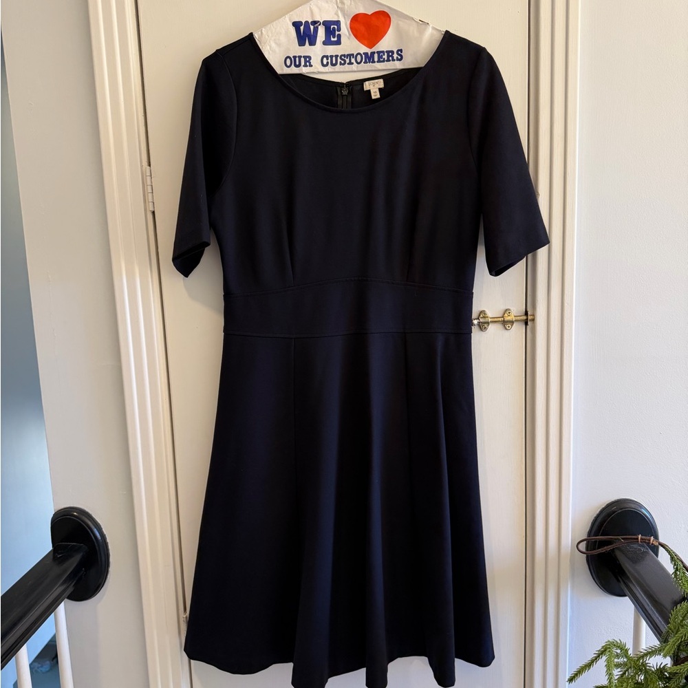 J. Crew Classic Black Dress